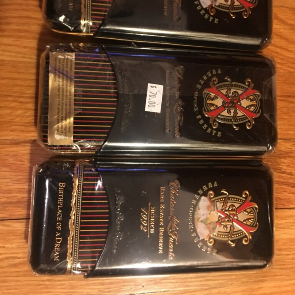Opus x cigars 3 per tin— AGED